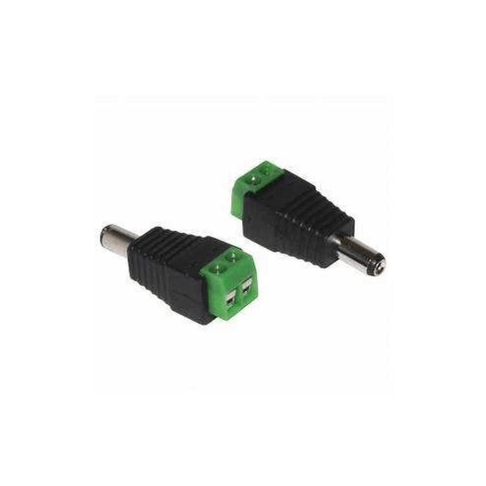 Acconet 5.5mm Male DC Power Plug with Screw Terminals 04CAB-22