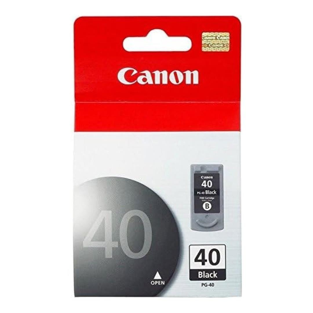 Canon PG-40 Black Printer Ink Cartridge Original 0615B025 Single-pack