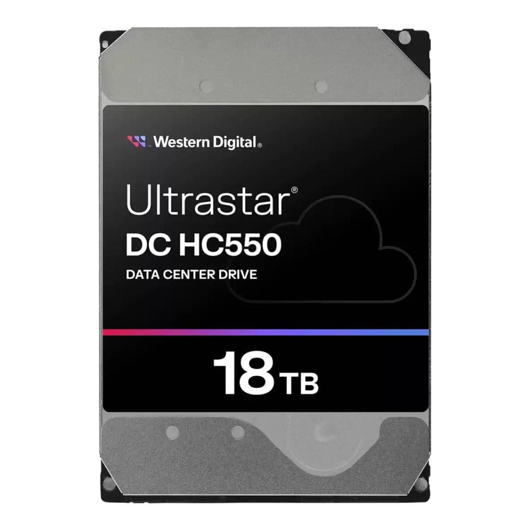 WD Ultrastar DC HC550 3.5-inch 18TB SATA SE Internal Data Centre Hard Drive 0F38459