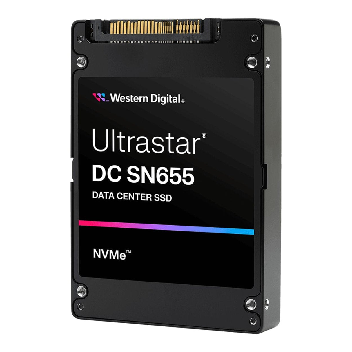 WD Ultrastar DC SN655 15.3TB U.3 PCIe 4.0 NVMe Internal SSD 0TS2460