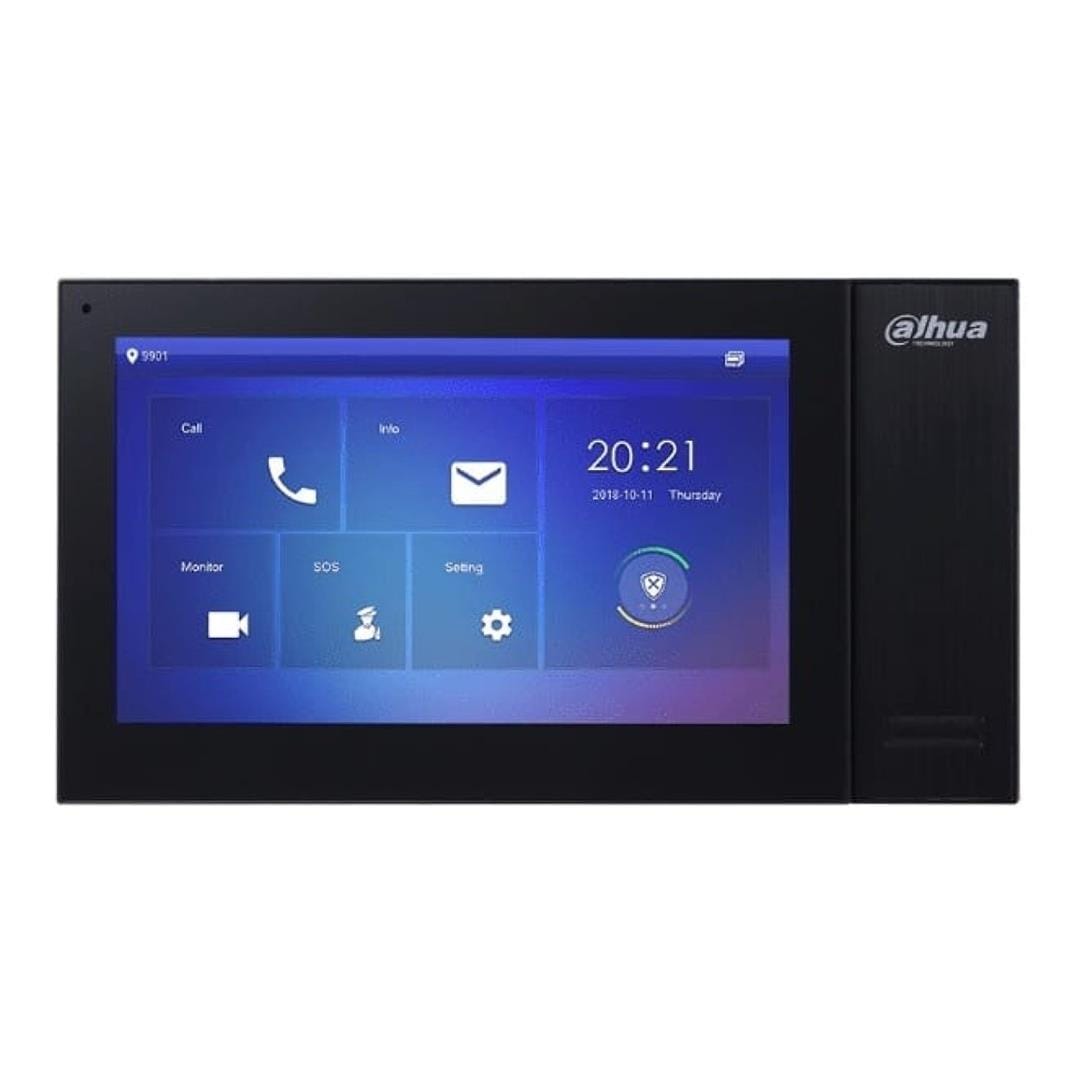 Dahua VTH2421FB-P 7-inch IP Indoor Monitor Black