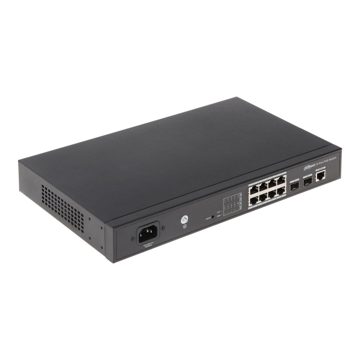 Dahua PFS4210-8GT-150 8-Port PoE Gigabit L2 Managed Network Switch with 2x SFP Ports