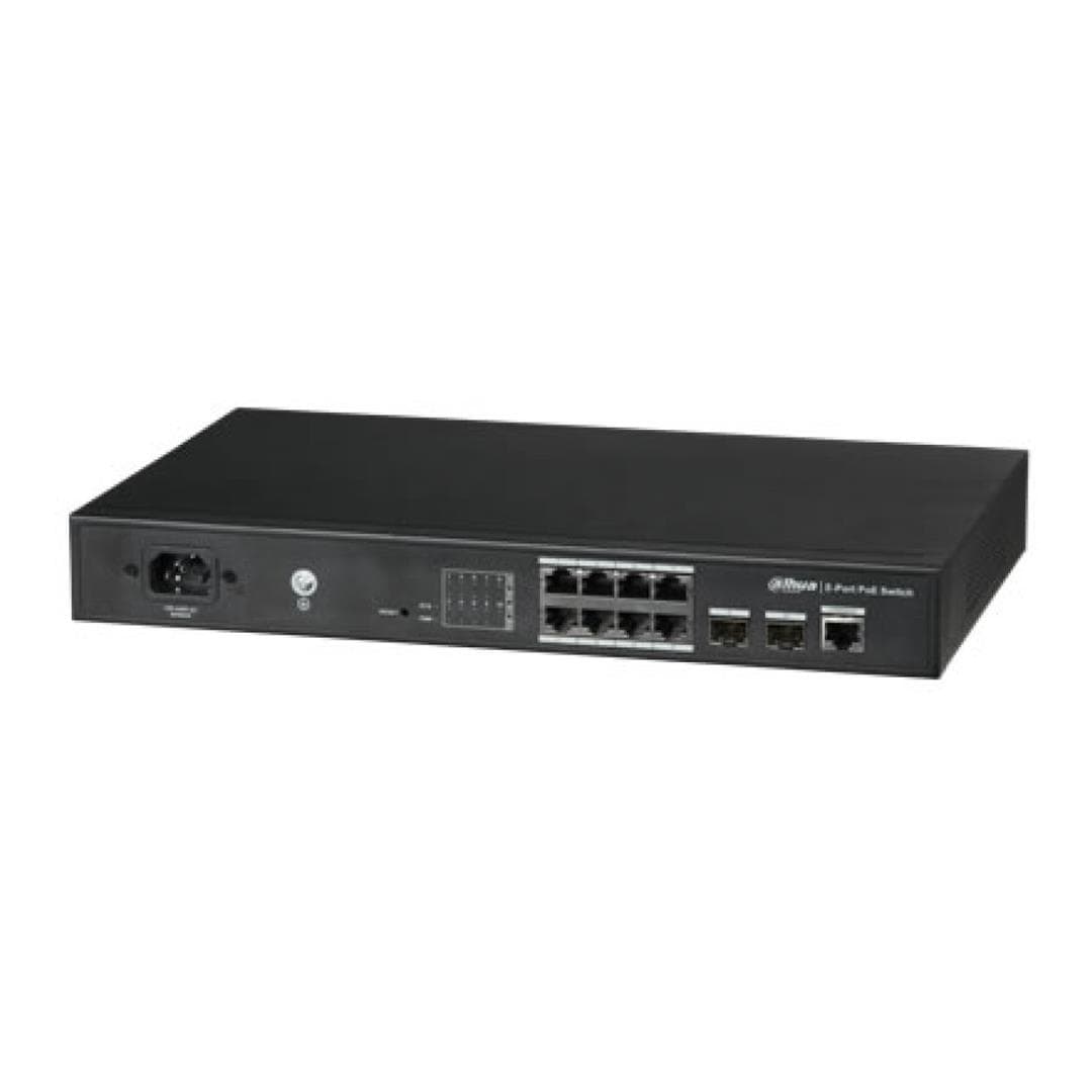Dahua PFS4210-8GT-150 8-Port PoE Gigabit L2 Managed Network Switch with 2x SFP Ports
