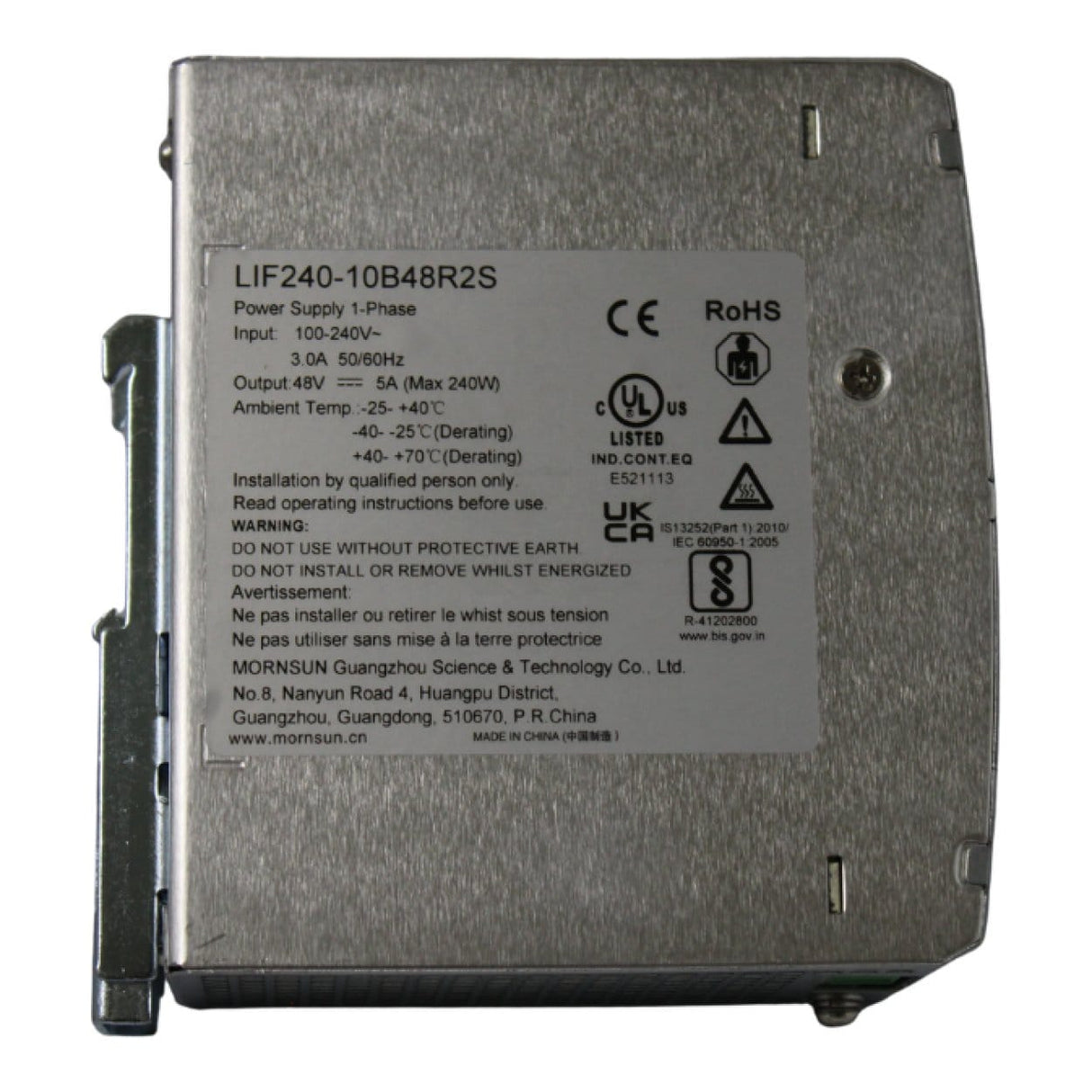 Dahua LIF240-10B48R2 ACDC-DIN Rail Power Supply