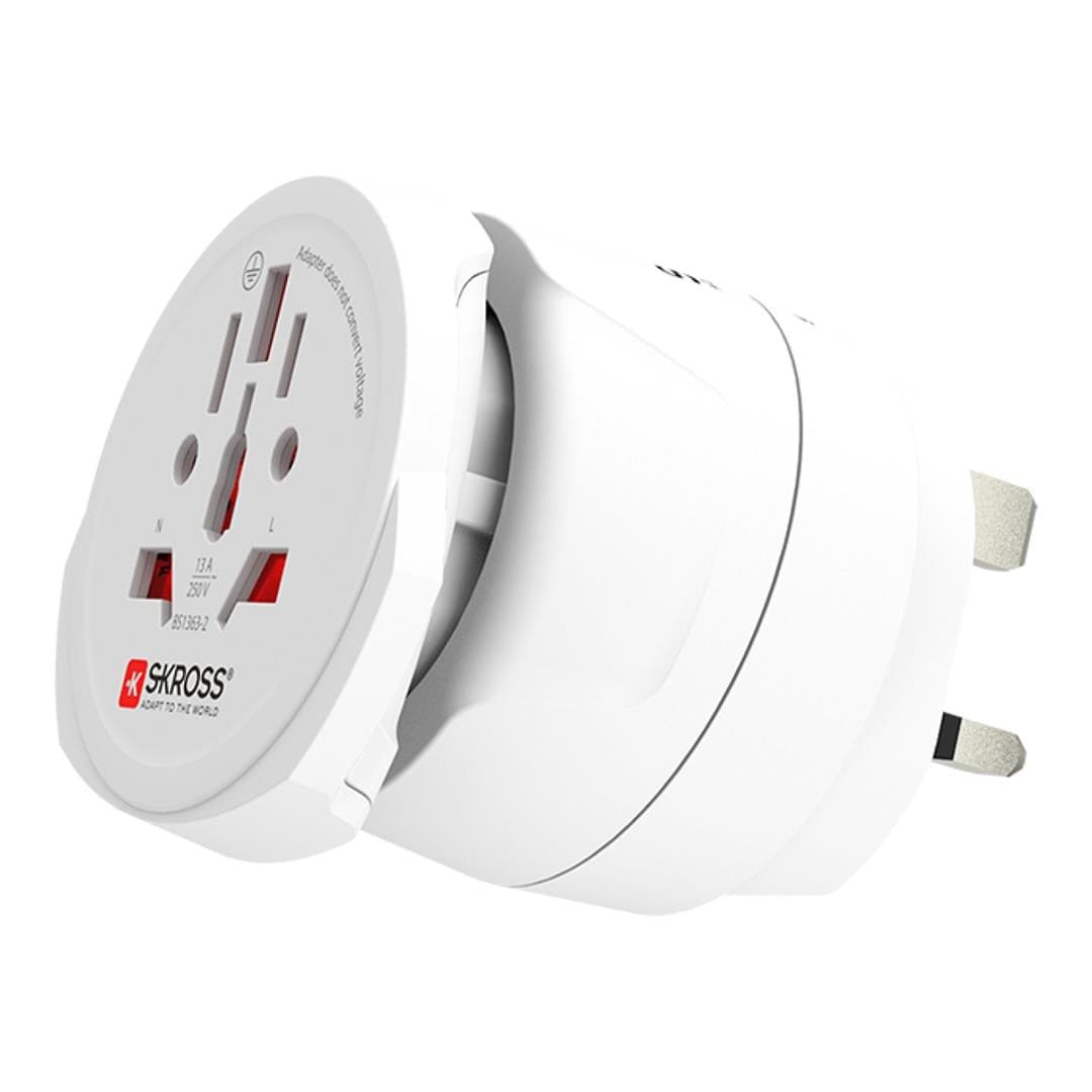 Skross Combo World to UK Adapter Plug 1.500231-E