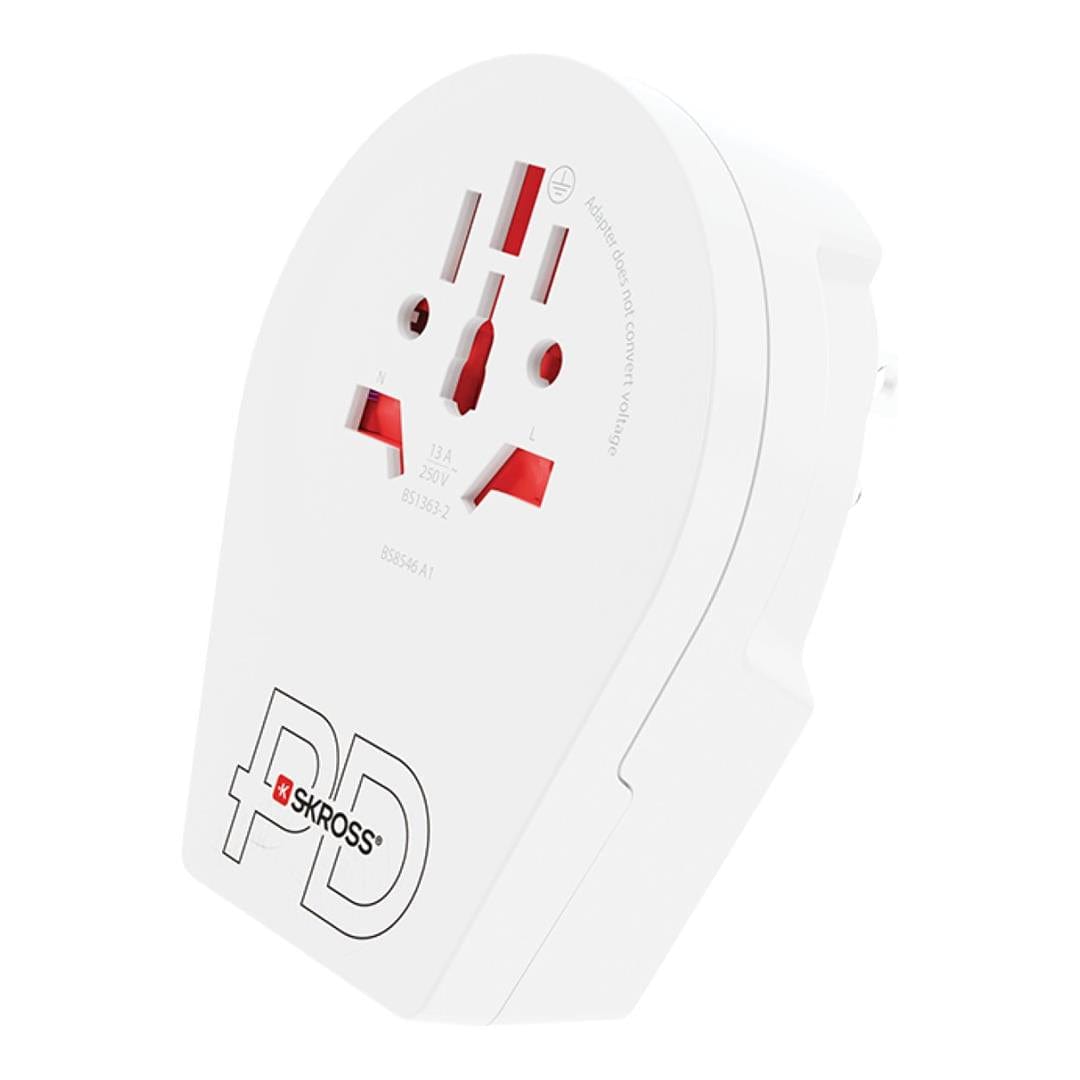Skross C20PD World to USA USB Adapter Plug 1.500292