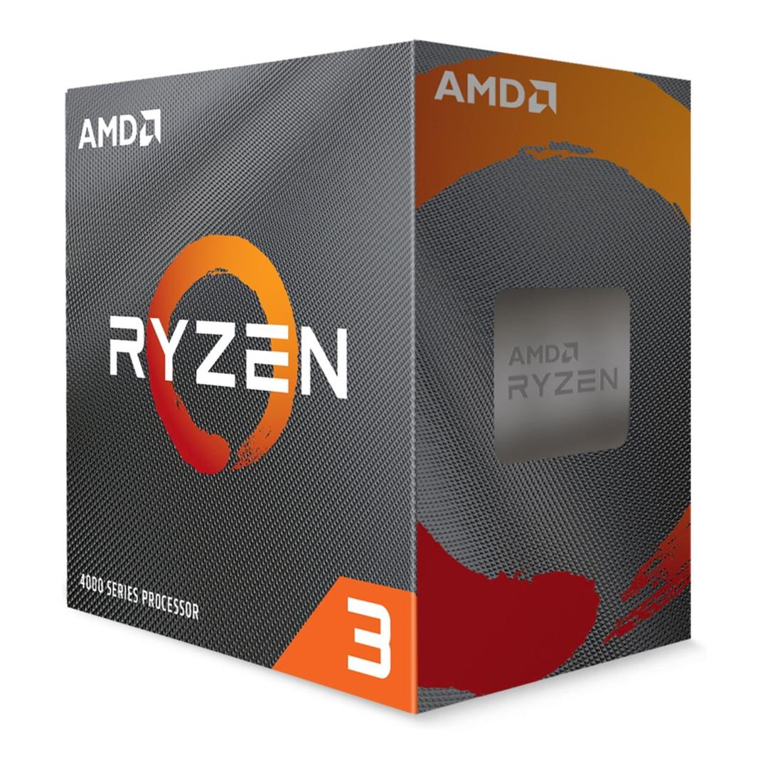 AMD Ryzen 3 4100 CPU - 4-core Socket AM4 3.8GHz Processor 100-100000510BOX