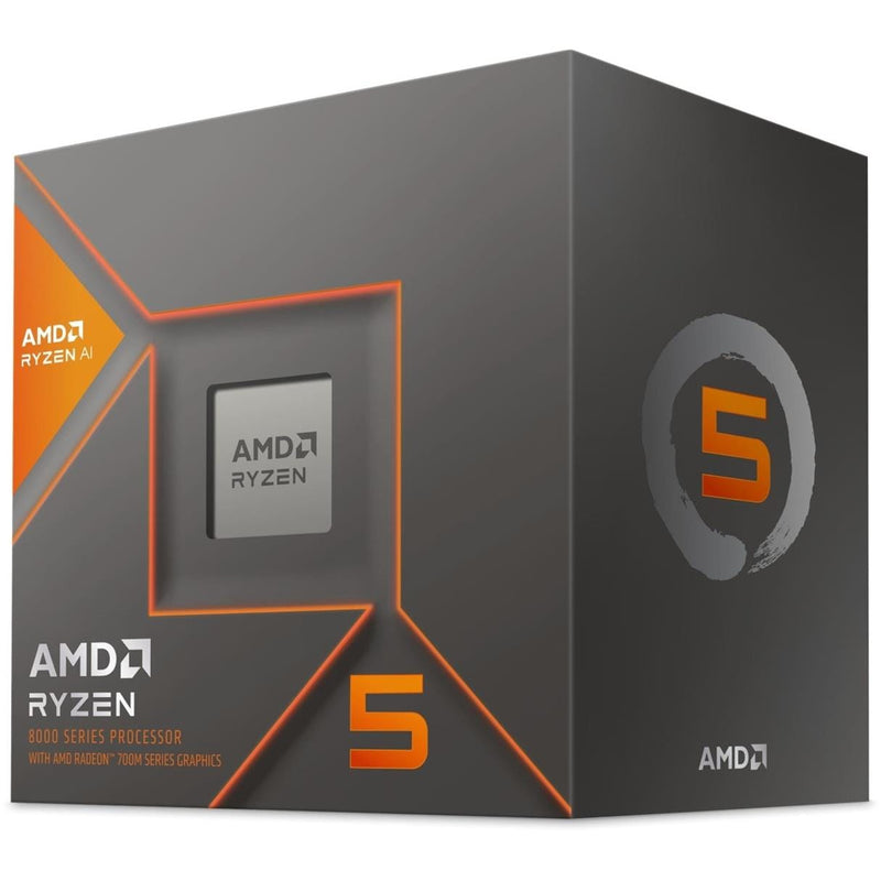 AMD Ryzen 5 8600G CPU - 6-Core Socket AM5 4.3GHz Processor 100-100001237BOX