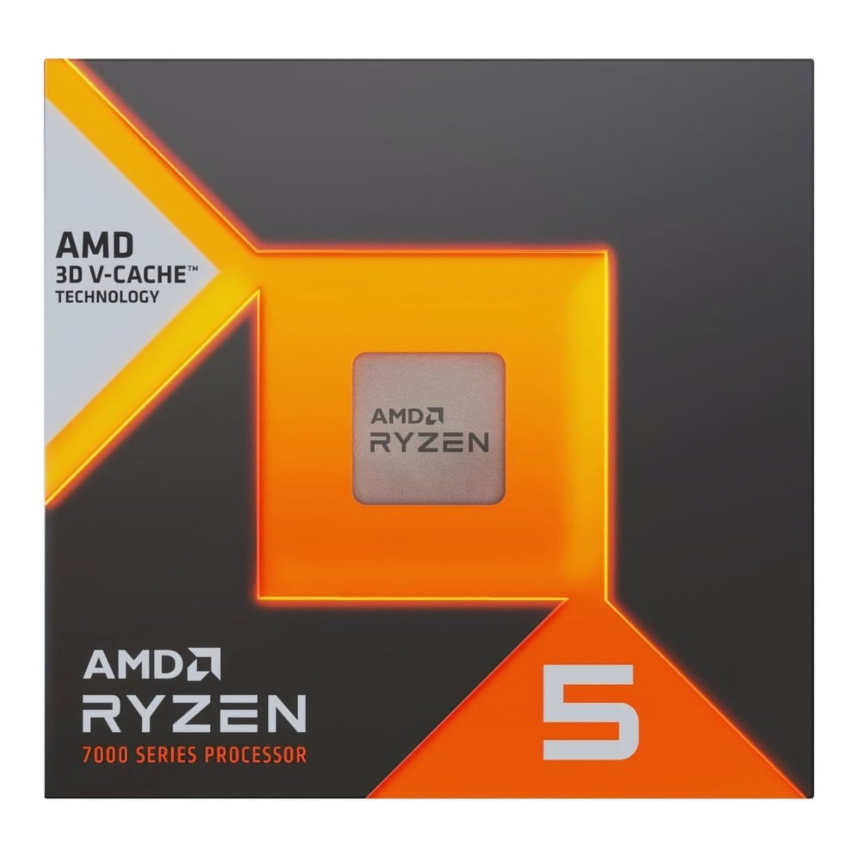 AMD Ryzen 5 7500X3D CPU - AMD Ryzen 5 6-Core 4GHz Socket AM5 Processor 100-100001904WOF
