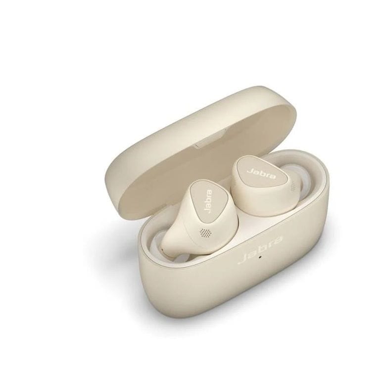 Jabra Elite 5 Hybrid ANC True Wireless Earbuds Gold Beige 100-99181001-60