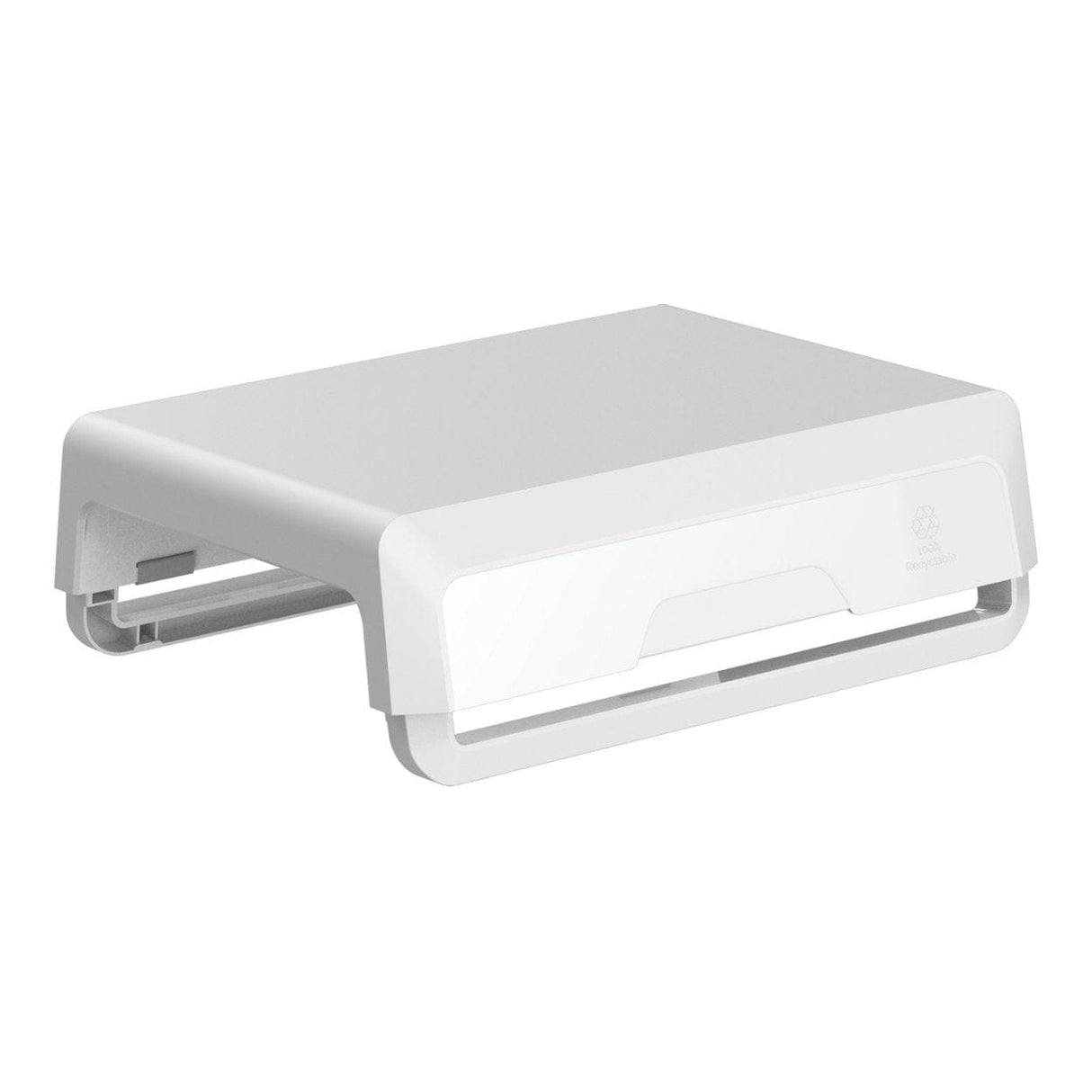 Fellowes Breyta Height Adjustment Monitor Riser Stand White 100016561