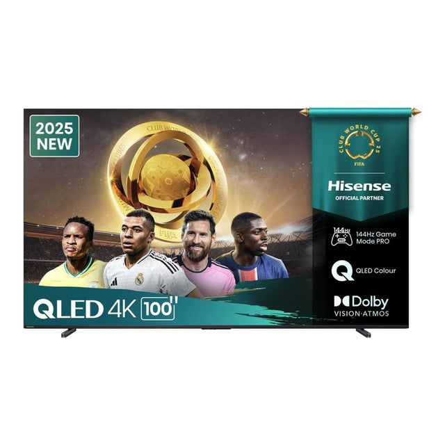 Hisense LEDN100Q7Q 100-inch 4K USD 144hz VRR QLED Smart TV 100Q7Q
