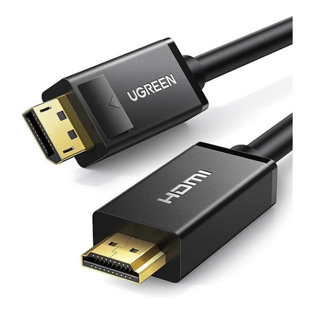 Ugreen 3m DP Male to HDMI Male 4K 30Hz Cable Black 10203