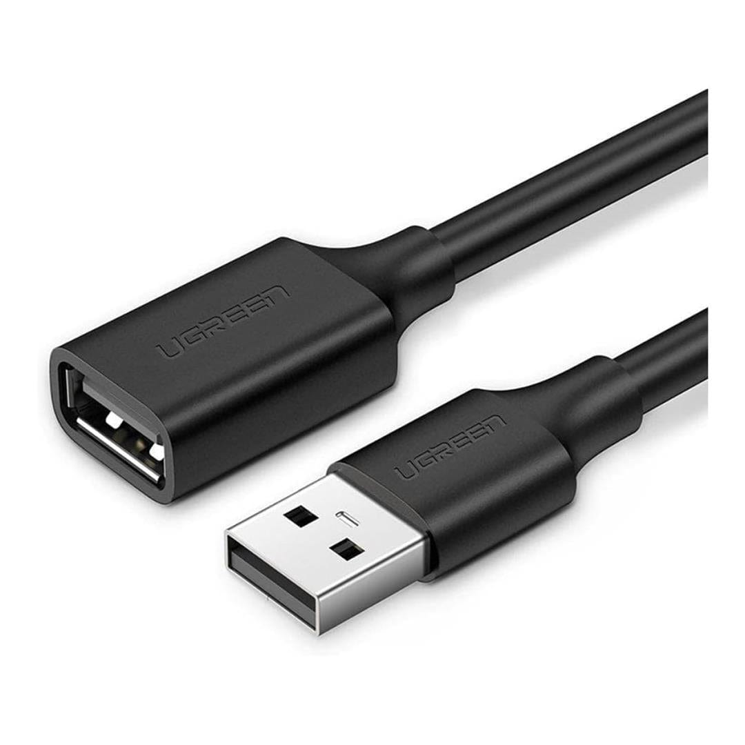 Ugreen 1.5m USB-A Male to USB-A Female Extension Cable Black 10315