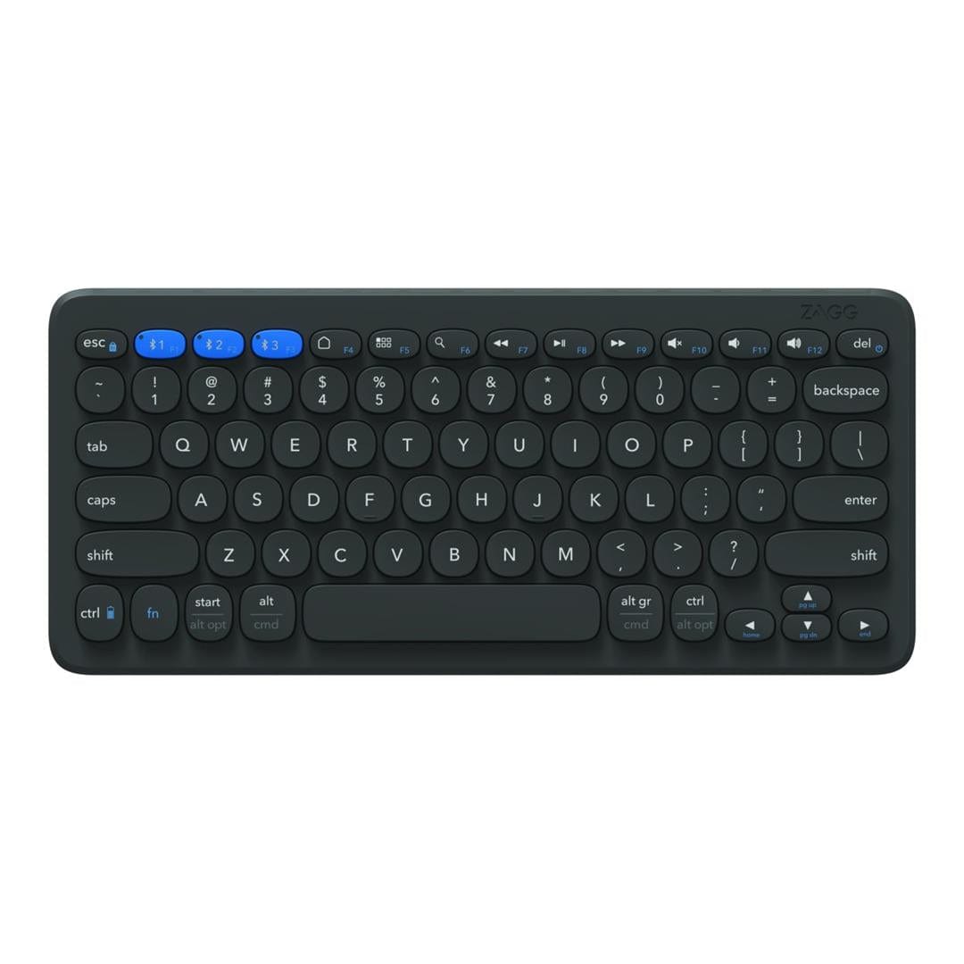 ZAGG Multi-pairing 12-inch Pro Keyboard with Wireless Charging Black 103211032