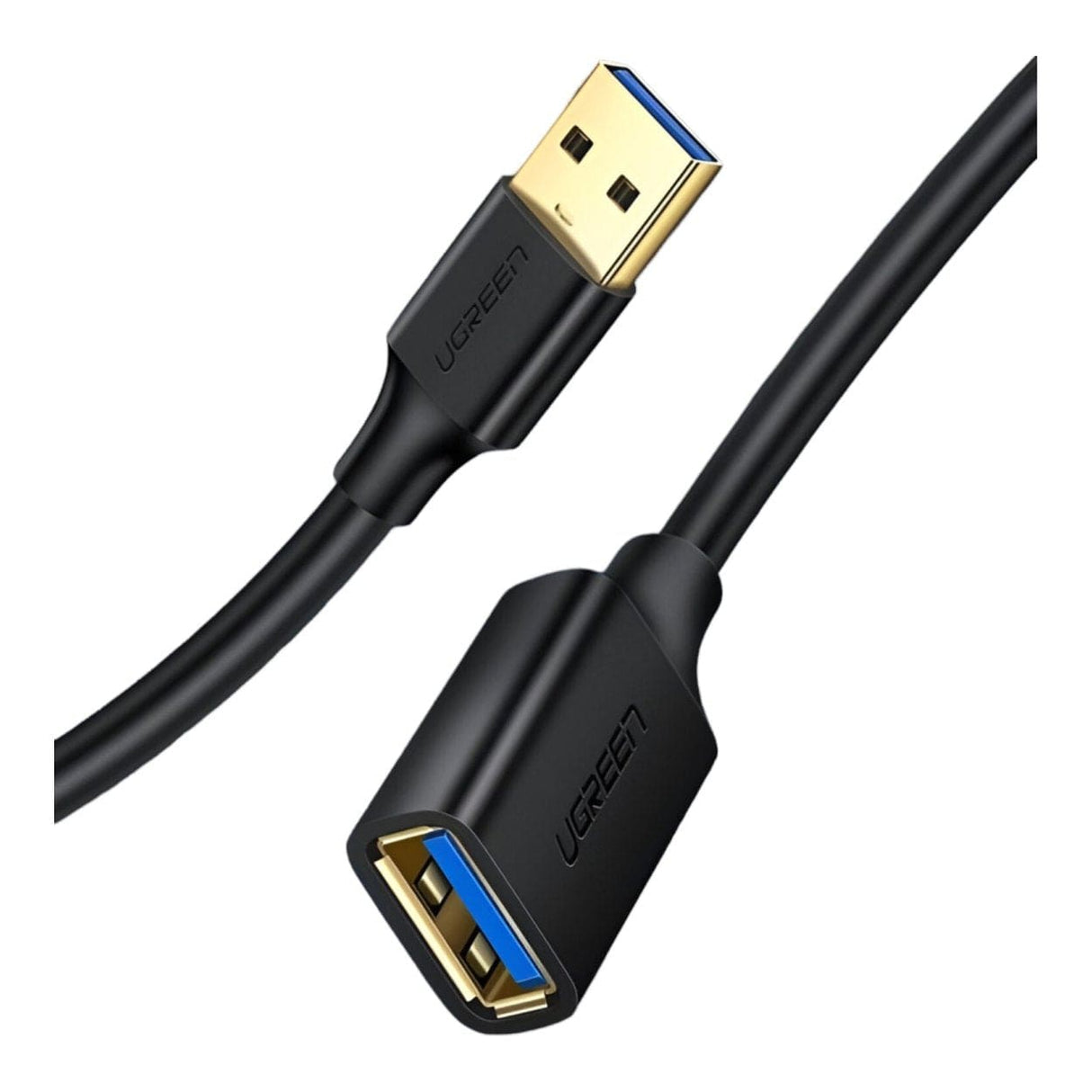 Ugreen 1m USB 3.0 Female to USB 3.0 Male Adapter Extension Cable black 10368