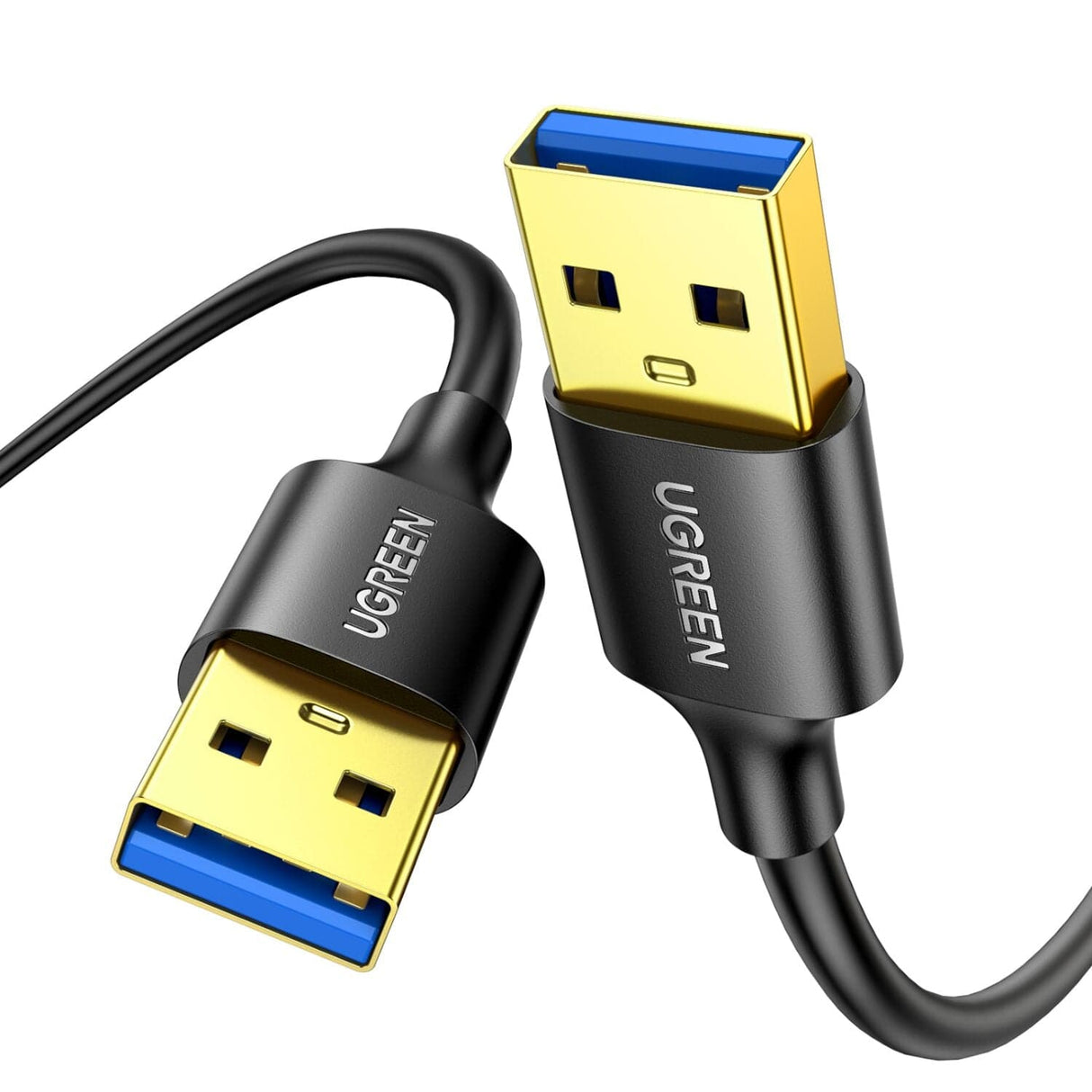 Ugreen 2m USB-A Male to USB-A Male cable Gray 10371