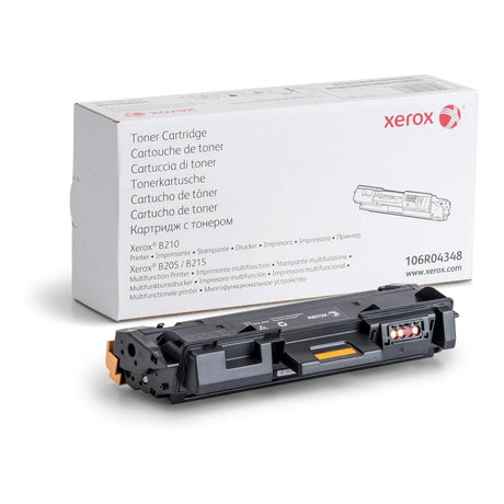 Xerox Black Toner Cartridge 3,000 Pages Original 106R04348 Single-pack