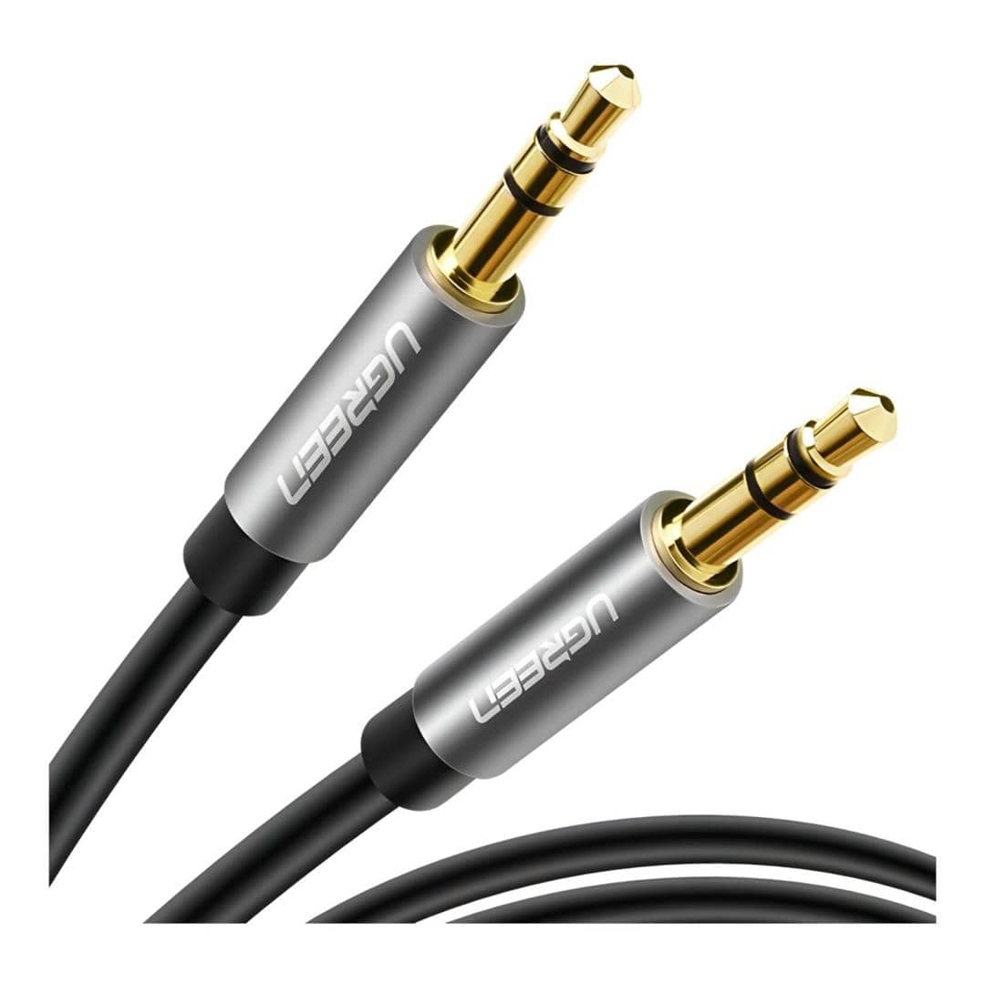 UGreen 1.5m 3.5mm Aux Cable Black 10734