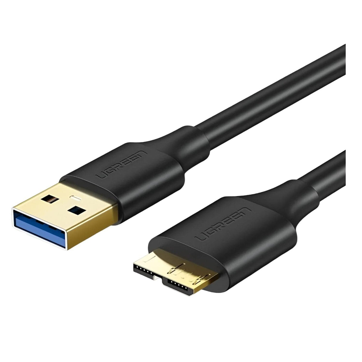 Ugreen 0.5m USB-A Male to Micro-B Male Cable Black 10840