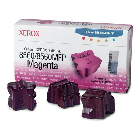 Xerox PH8560 Magenta Drum Cartridge 3,400 Pages Original 108R00724 3-pack
