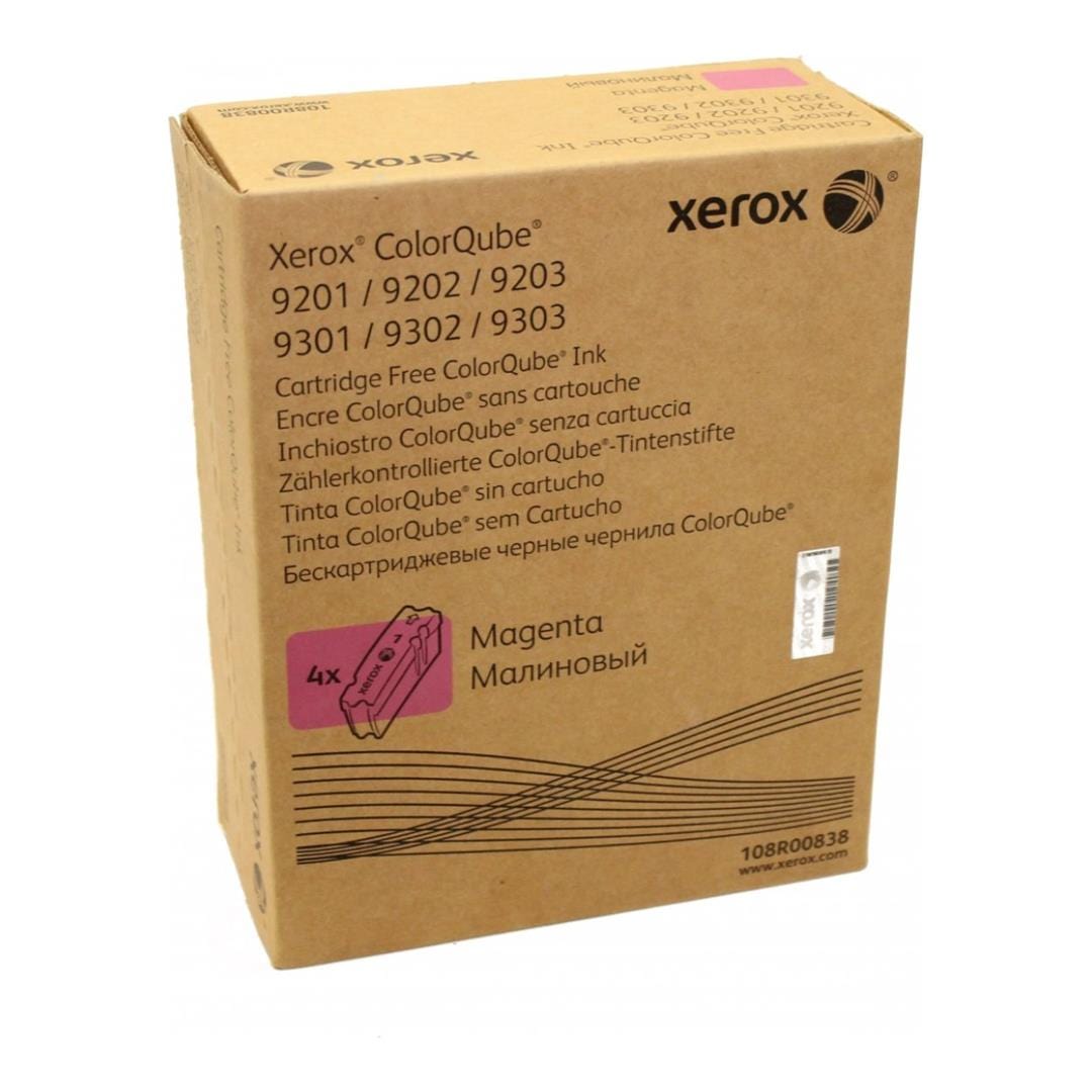 Xerox COLORQUBE 9201 DMO Magenta Ink Cartridge 37,000 Pages Original 108R00838 Single-pack