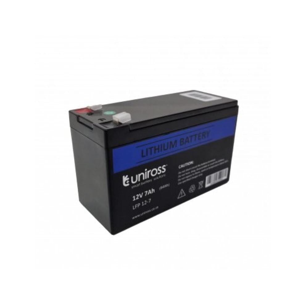 Uniross 12.8V 7Ah LiFePO4 Battery 10LFP12-7