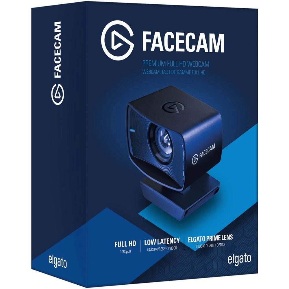 Corsair Elgato Facecam Full HD Streaming Web Camera 10WAA9901