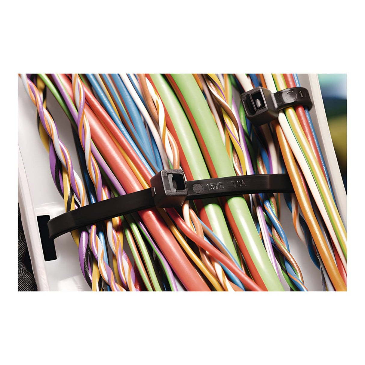 LinkQnet 300x4.6mm Cable Ties 100-pack - Black 111-02128