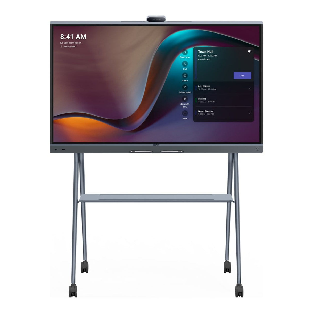 Yealink MeetingBoard Pro 65-inch 4K UHD Wi-Fi Touchscreen Android LCD Interactive Flat Panel 1203670