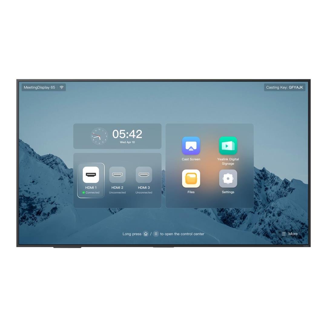 Yealink 65-inch MeetingDisplay
