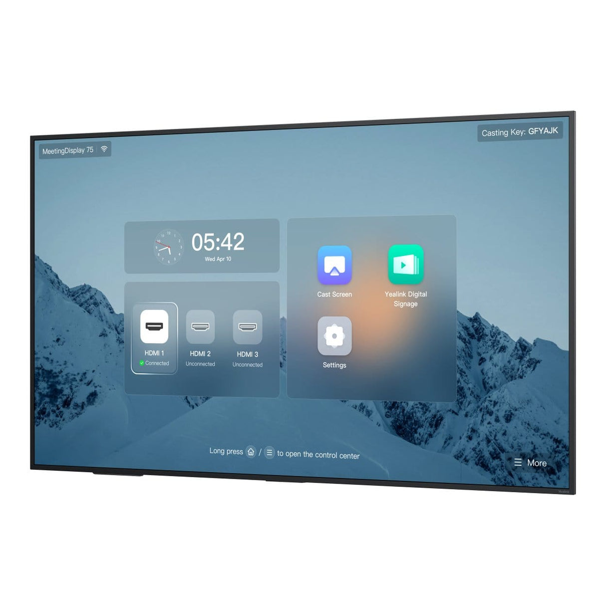 Yealink 75-inch MeetingDisplay