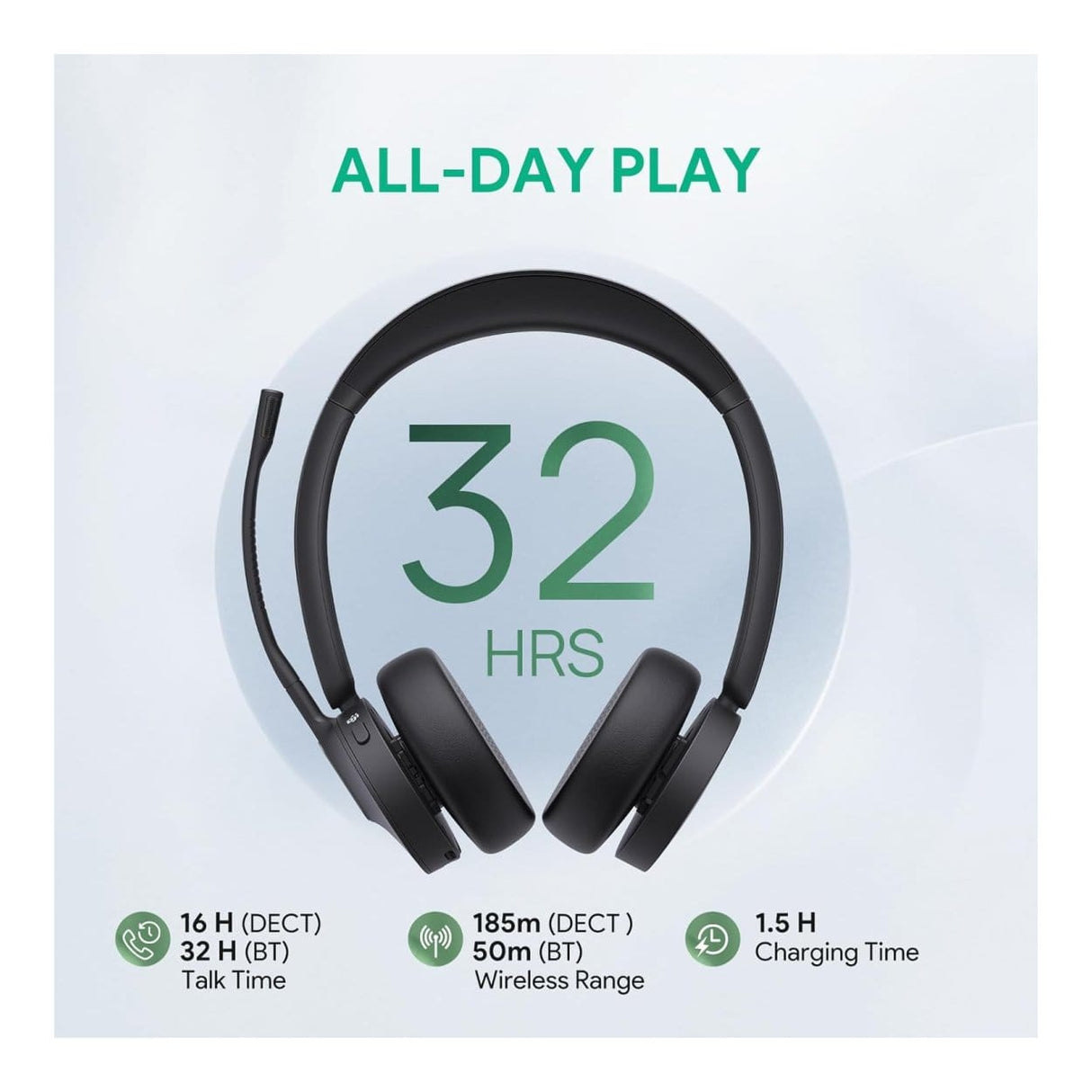 Yealink WH64 MS Dual Wireless Headset 1208673