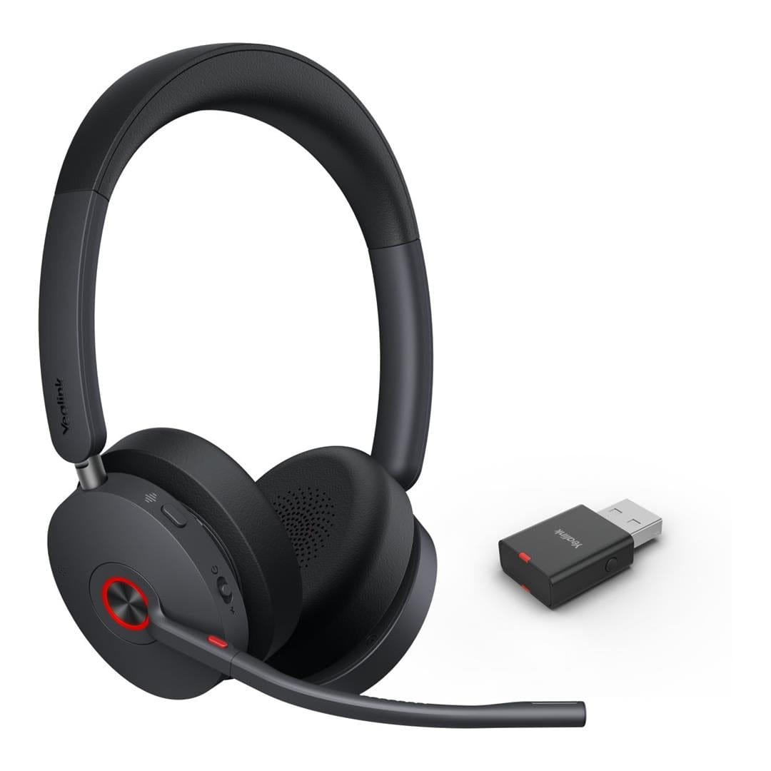 Yealink WH68 ANC DECT Hybrid Wireless Headset Black 1208714