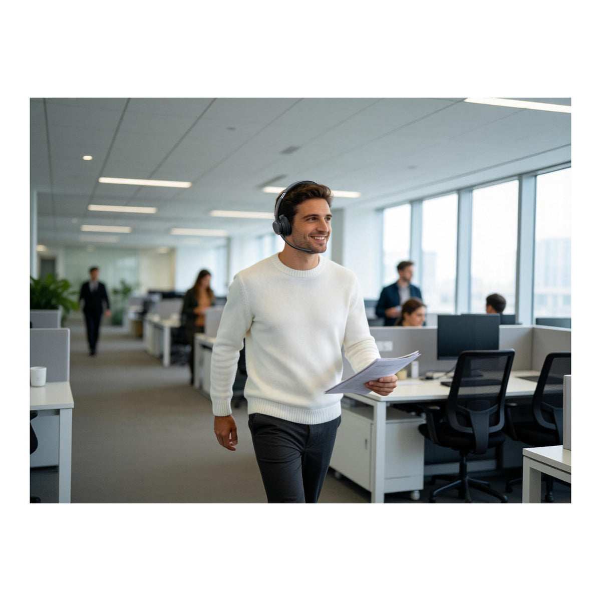 Yealink ZenOffice32 MS Teams Mono Wireless Headset 1208735