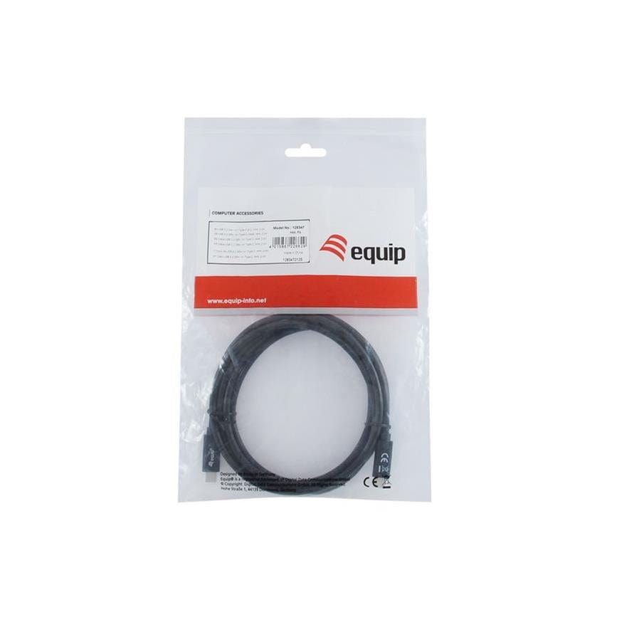 Equip USB-C Male to USB-C Male 2m Charging Cable 128347