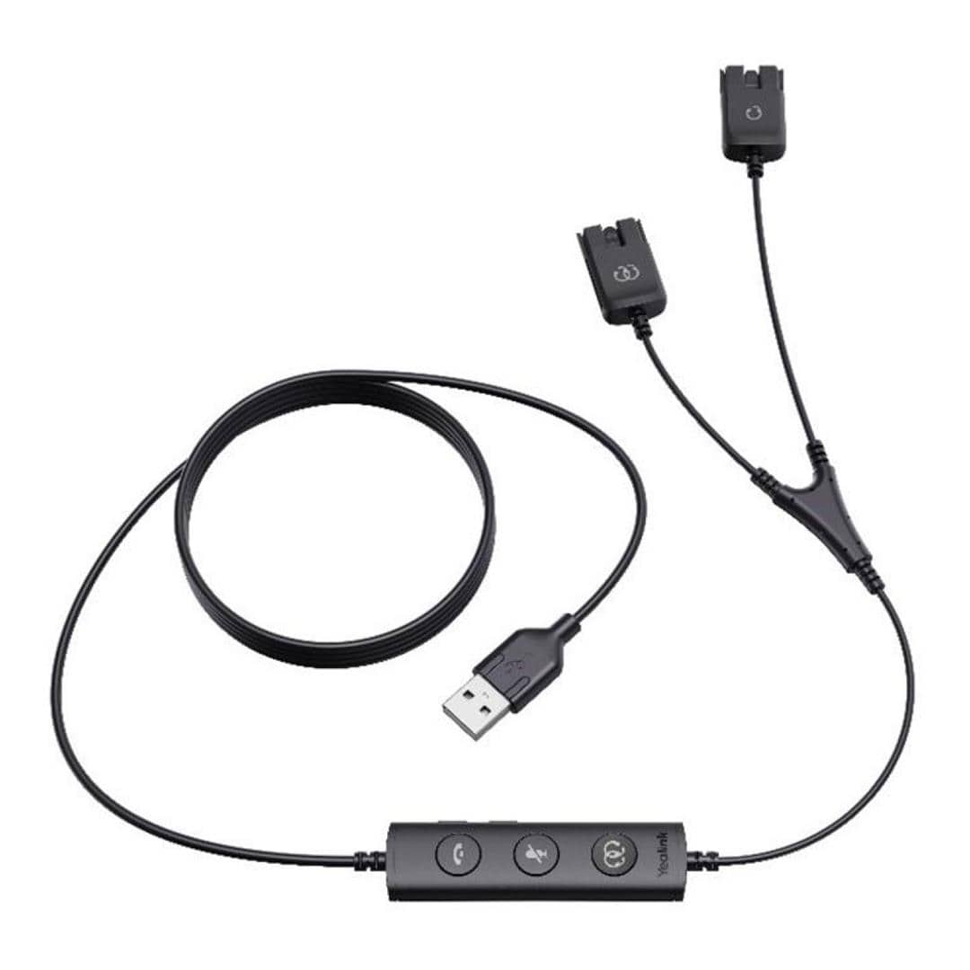 Yealink QD to Type-A Trainer Cable 10-pack 1300085