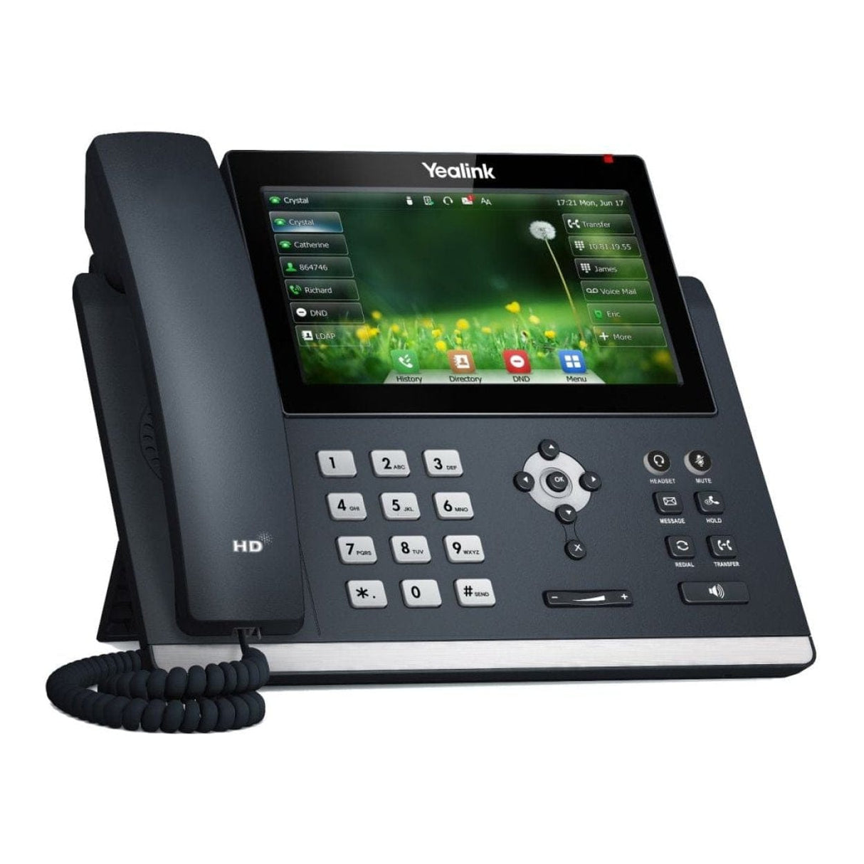 Yealink SIP-T48U IP Phone Grey LED Wi-Fi 1301204