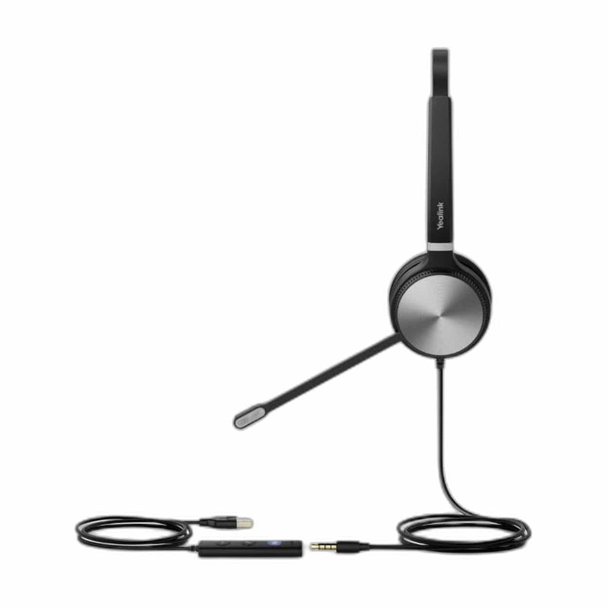 Yealink UH36 Mono USB Type-C Wired Head-band Teams Headset Black/Silver 1308060