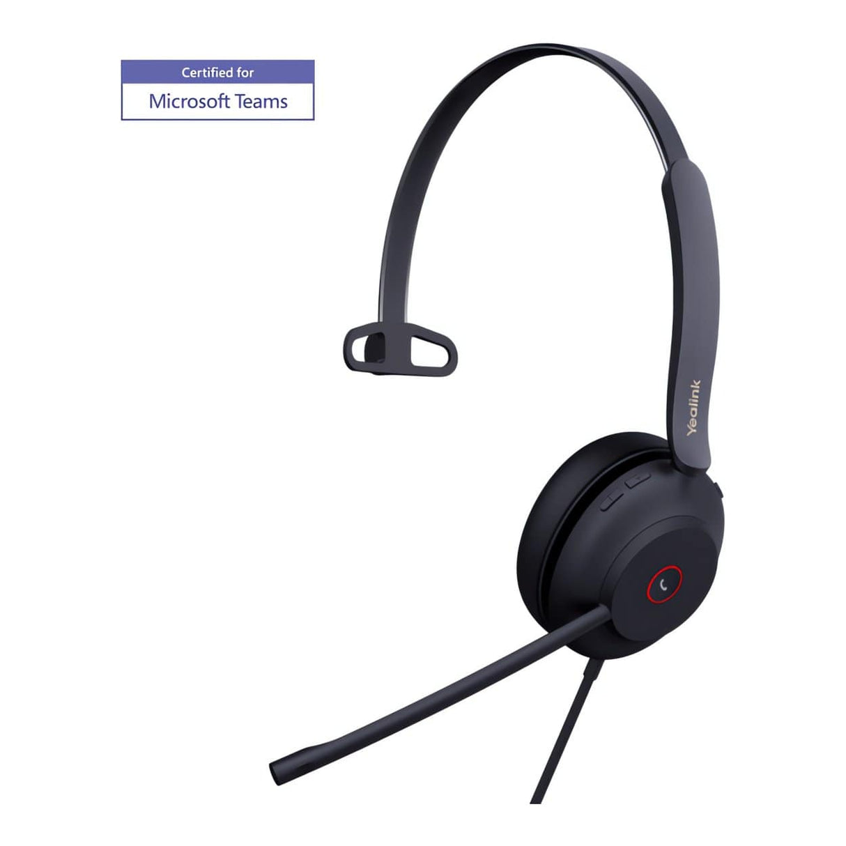 Yealink UH37 Mono Teams Wired USB-C/A Headset 1308142