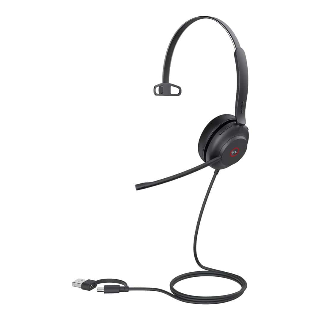 Yealink UH37 Mono Teams Wired USB-C/A Headset 1308142