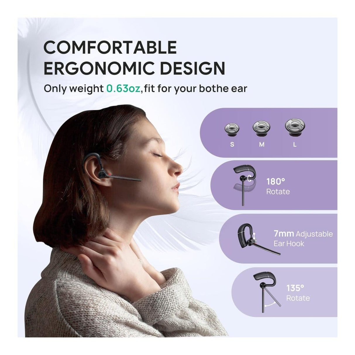 Yealink BH71 Lite Wireless Headset Black 1308181