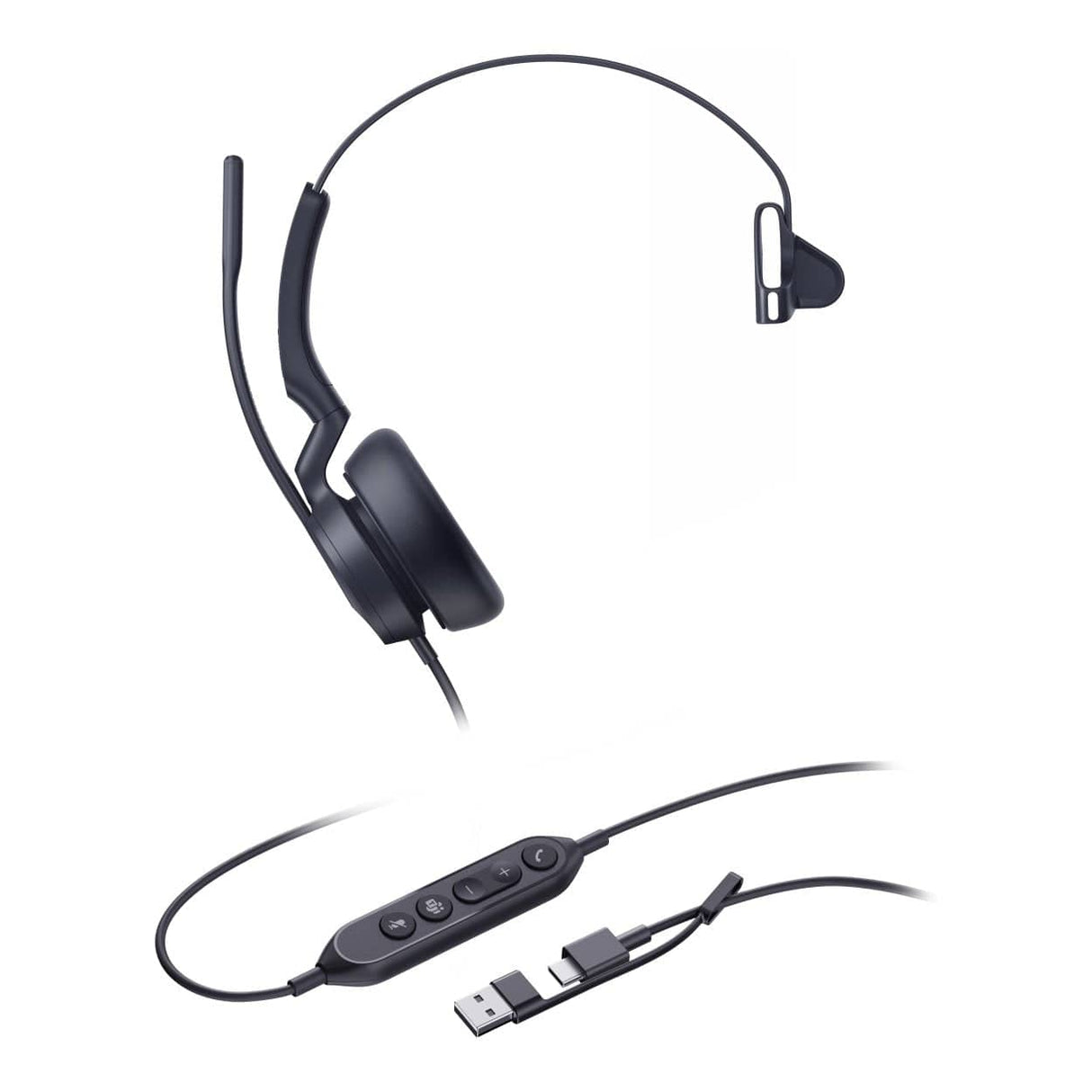 Yealink UH46 Mono Teams Wired Headset 1308184