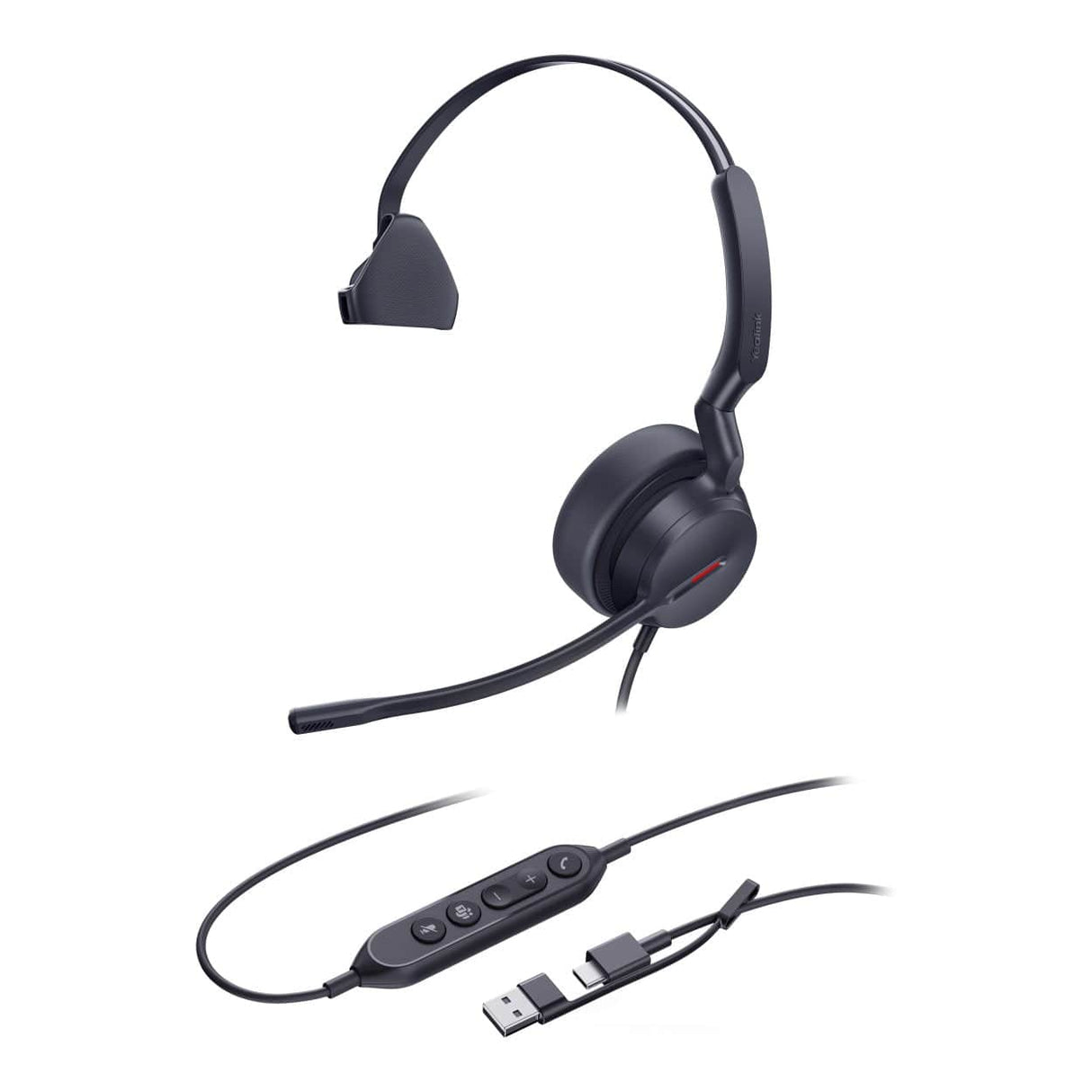 Yealink UH44 Mono Teams Wired Headset 1308188