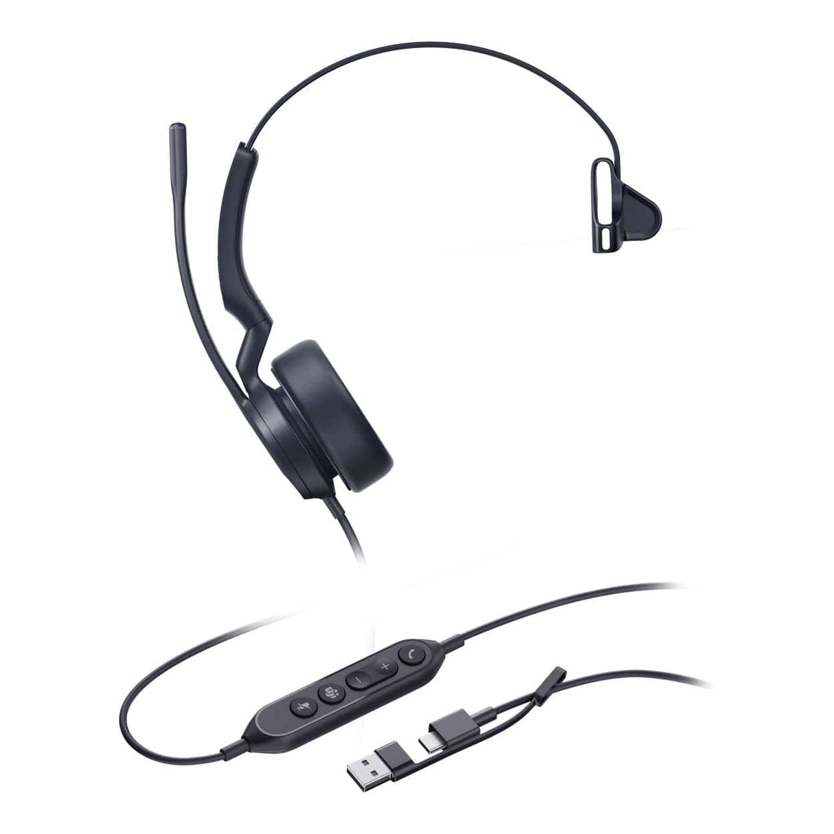 Yealink UH44 Mono Teams Wired Headset 1308188