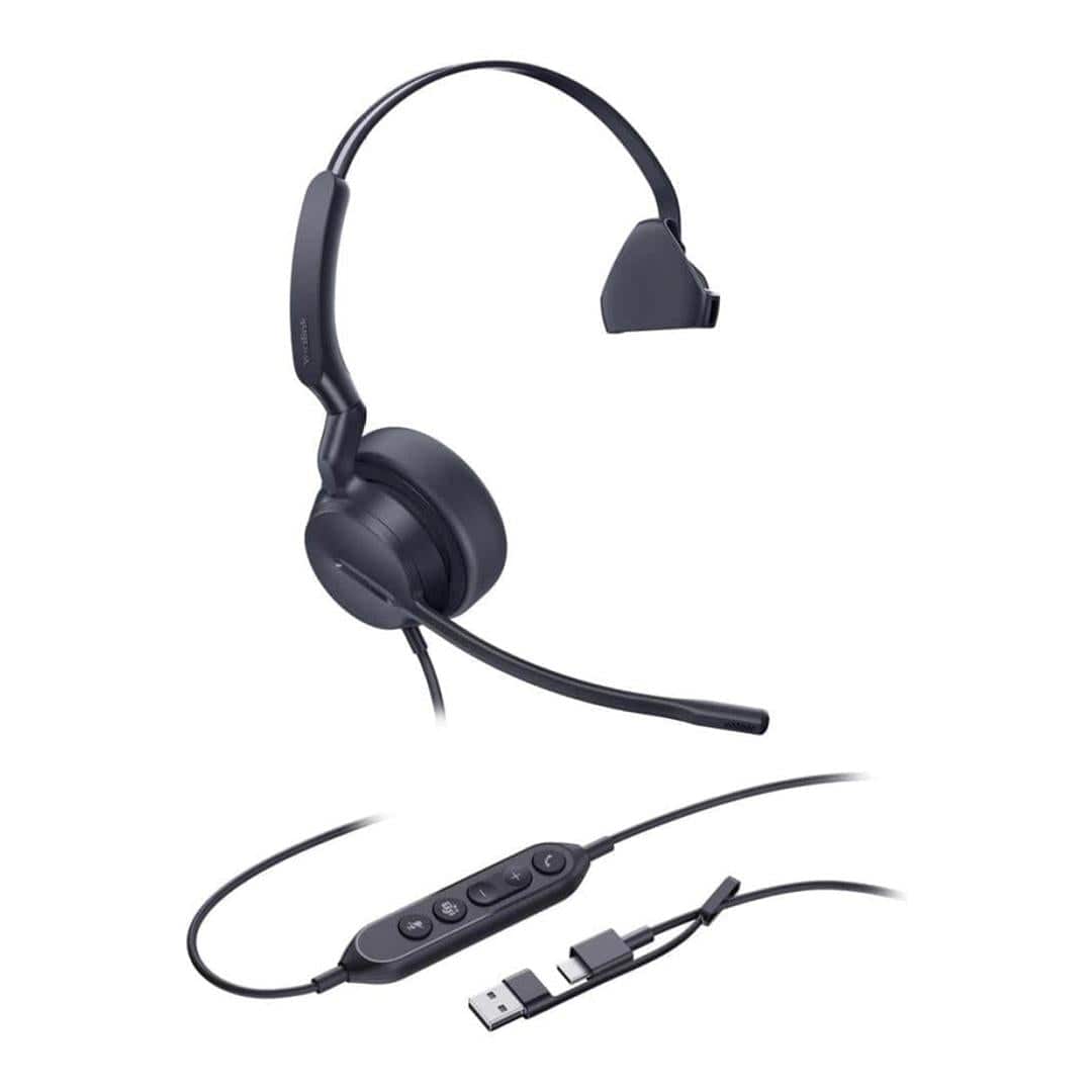 Yealink UH44 Mono Teams Wired Headset 1308241
