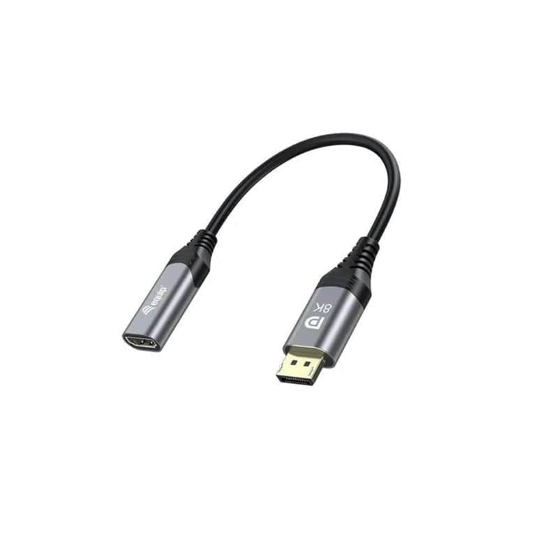 Equip DisplayPort 1.4 Male to HDMI Female 8K 60Hz Adapter 133446