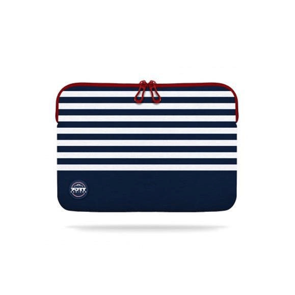 Port Designs La Mariniere 14-inch Notebook Sleeve Navy and White 140416