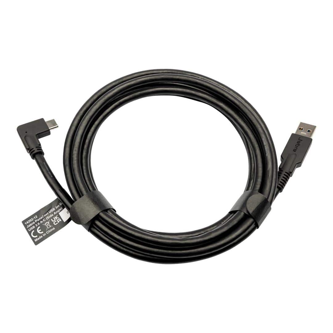 Jabra PanaCast 3m USB-C 3.0 to USB-A Cable 14202-12