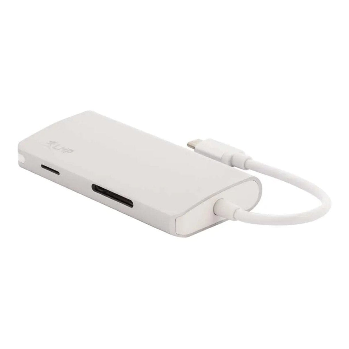LMP Mini 8-in-1 Type-C Ethernet Hub Silver 14368